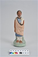 藏品(泥塑人像)的圖片